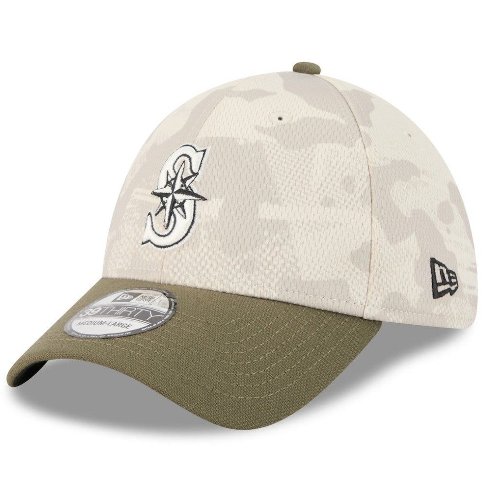 Seattle Mariners New Era 2025 Armed Forces Day 39THIRTY Flex Hat | MLB Online