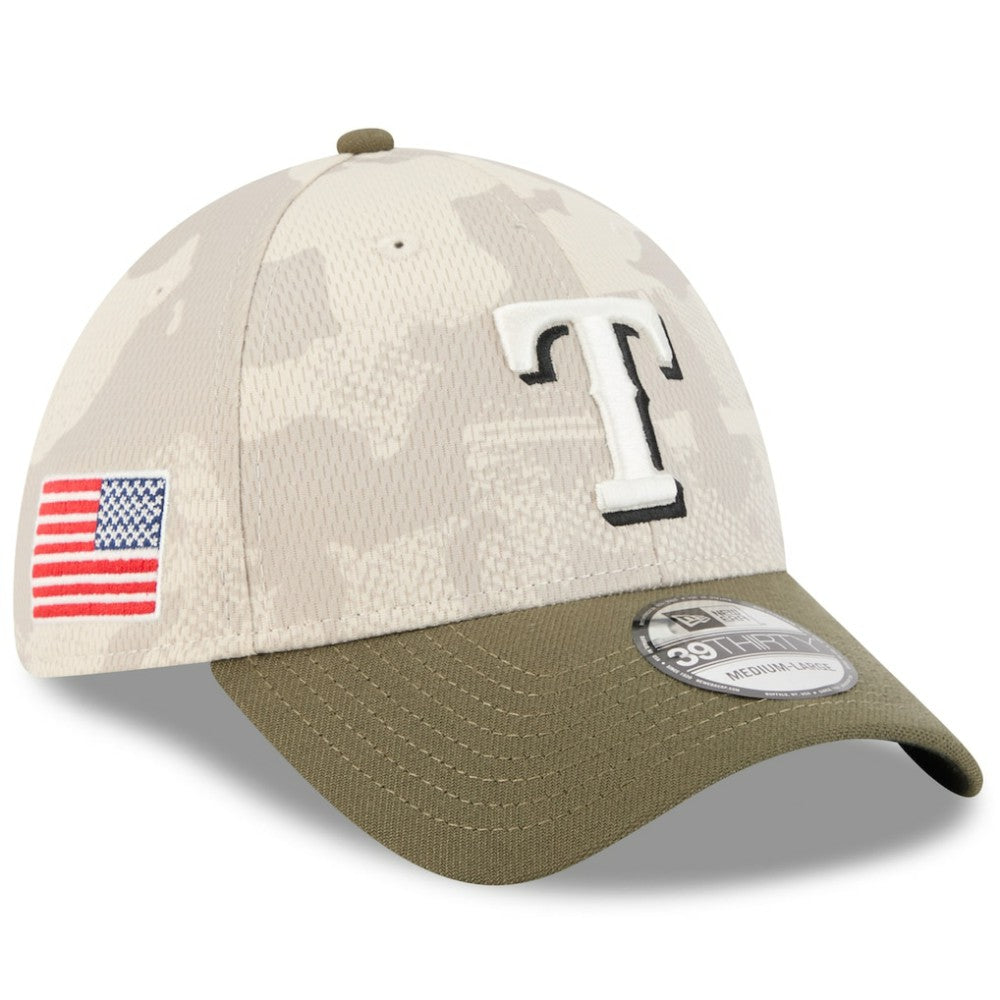 Texas Rangers New Era 2025 Armed Forces Day 39THIRTY Flex Hat | MLB US