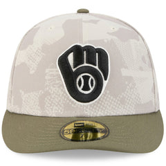 Milwaukee Brewers New Era 2025 Armed Forces Day 59FIFTY Fitted Hat | MLB Outlet