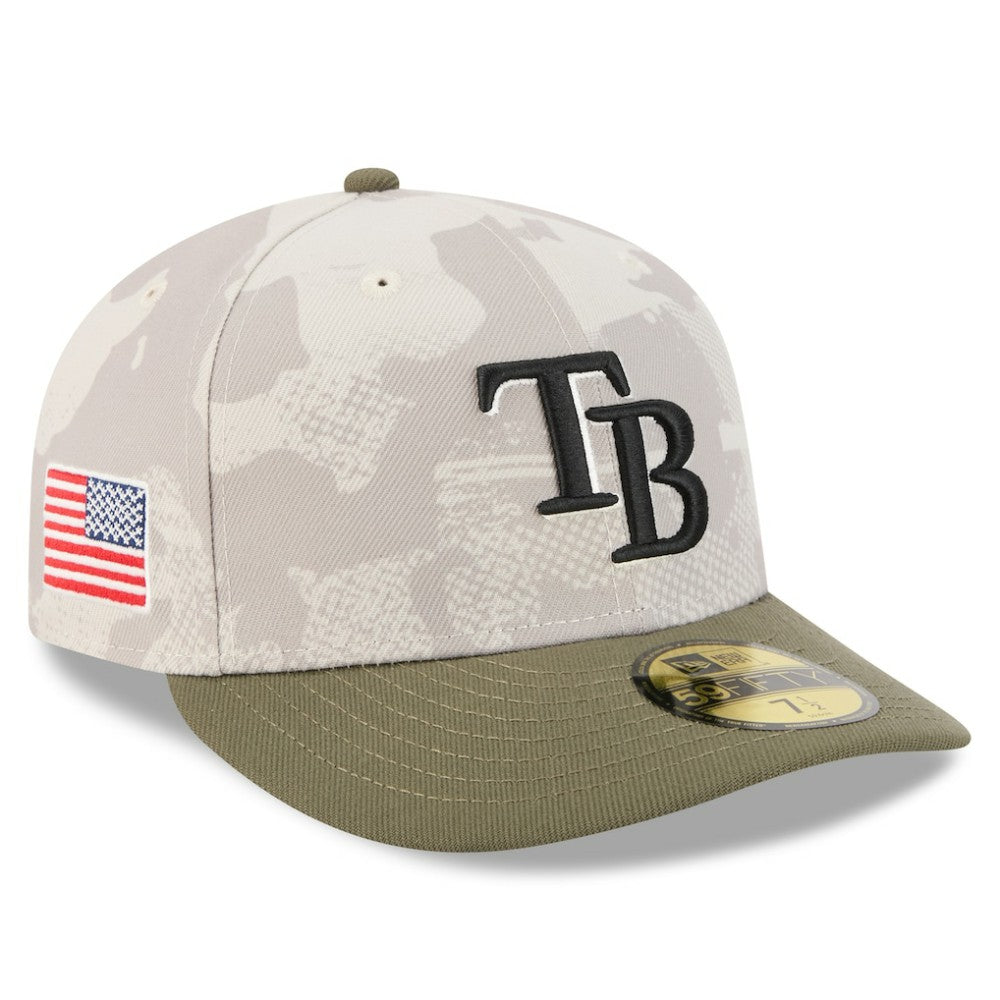 Tampa Bay Rays New Era 2025 Armed Forces Day 59FIFTY Fitted Hat | MLB Online