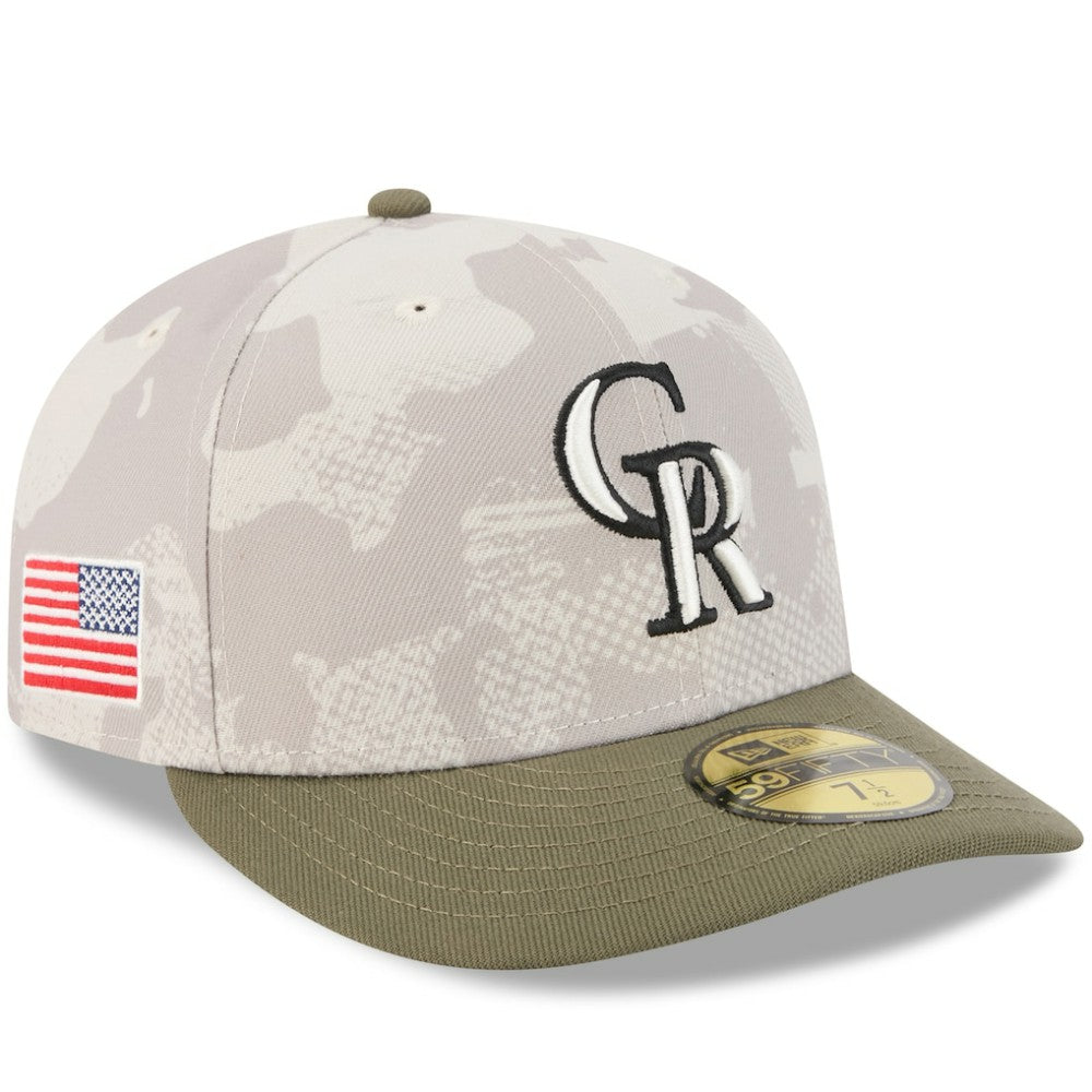 Colorado Rockies New Era 2025 Armed Forces Day 59FIFTY Fitted Hat | MLB Near me