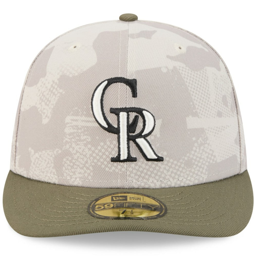 Colorado Rockies New Era 2025 Armed Forces Day 59FIFTY Fitted Hat | MLB Near me