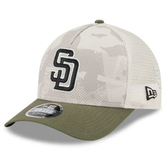 San Diego Padres New Era 2025 Armed Forces Day 9FORTY M-Crown A-Frame Adjustable Hat | MLB New
