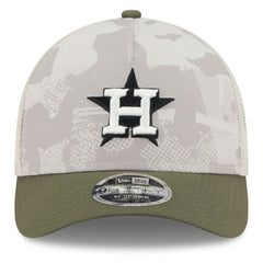 Houston Astros New Era 2025 Armed Forces Day 9FORTY M-Crown A-Frame Adjustable Hat | MLB For sale