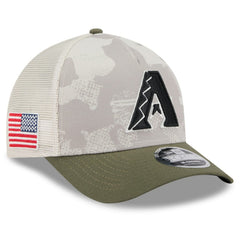 Arizona Diamondbacks New Era 2025 Armed Forces Day 9FORTY M-Crown A-Frame Adjustable Hat | MLB Online