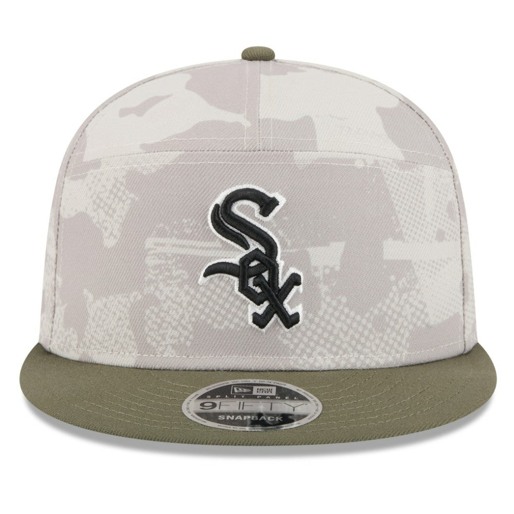 Chicago White Sox New Era 2025 Armed Forces Day Split Panel 9FIFTY Snapback Hat | MLB Online