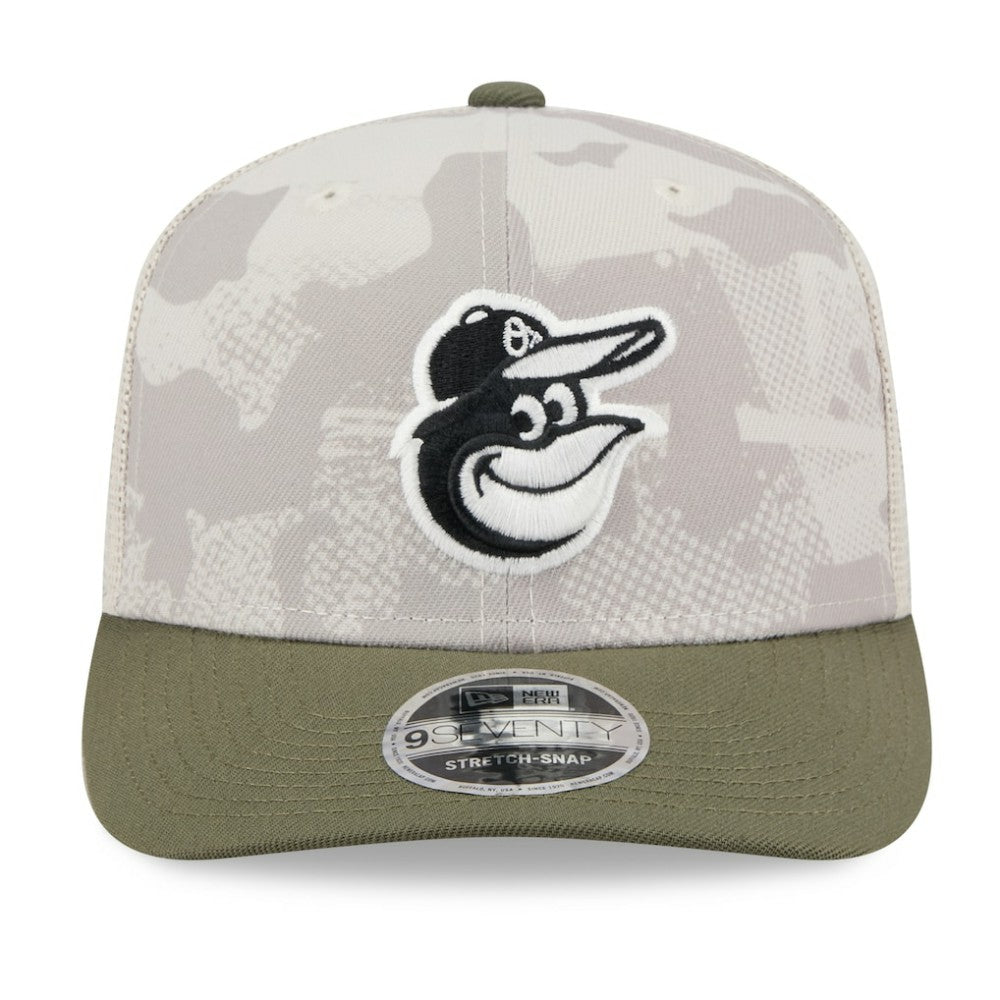 Baltimore Orioles New Era 2025 Armed Forces Day 9SEVENTY Stretch-Snap Hat | MLB New