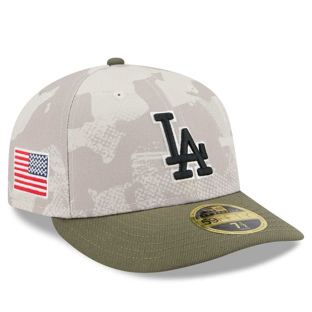 Los Angeles Dodgers New Era 2025 Armed Forces Day Low Profile 59FIFTY Fitted Hat | MLB Shop