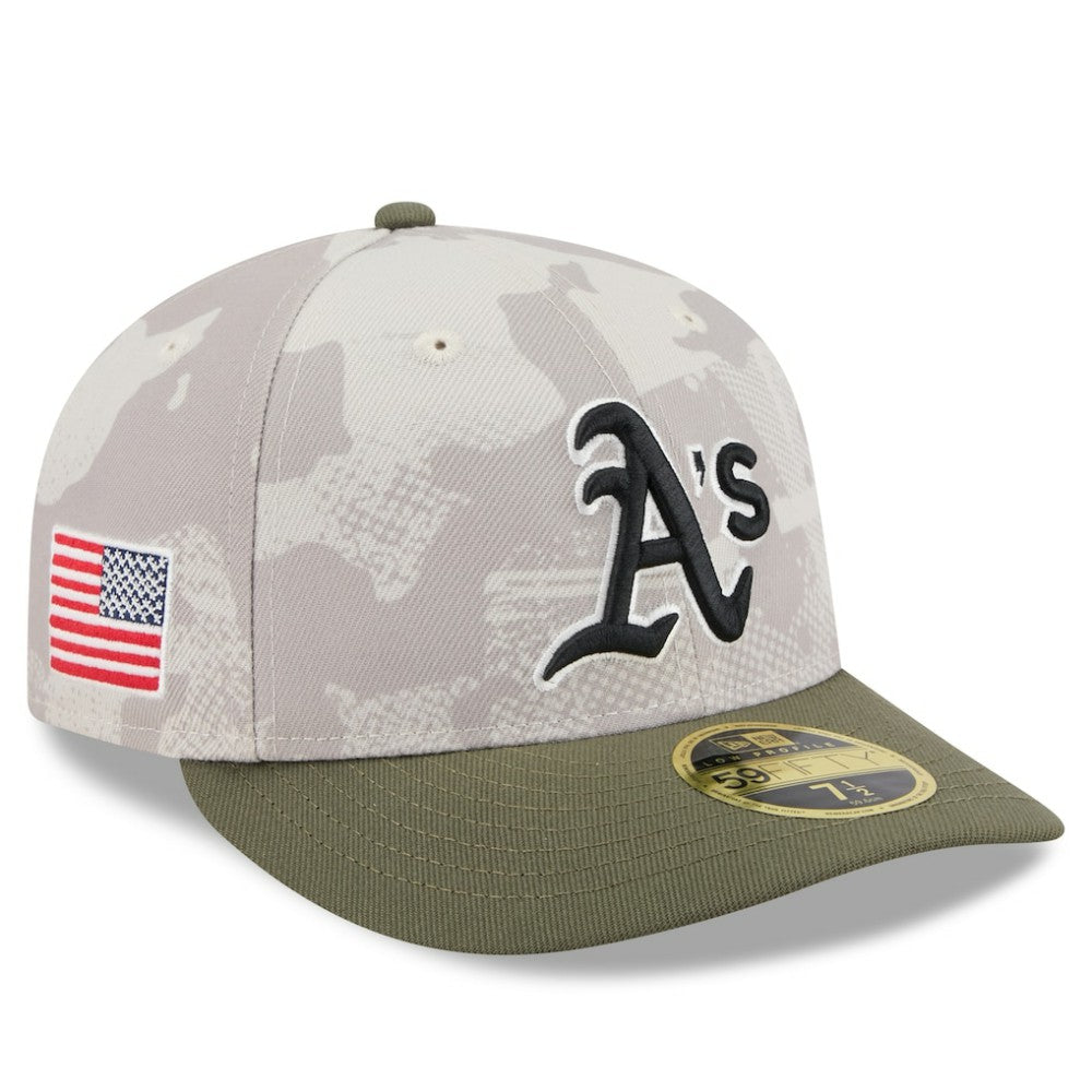 Athletics New Era 2025 Armed Forces Day Low Profile 59FIFTY Fitted Hat | MLB Near me