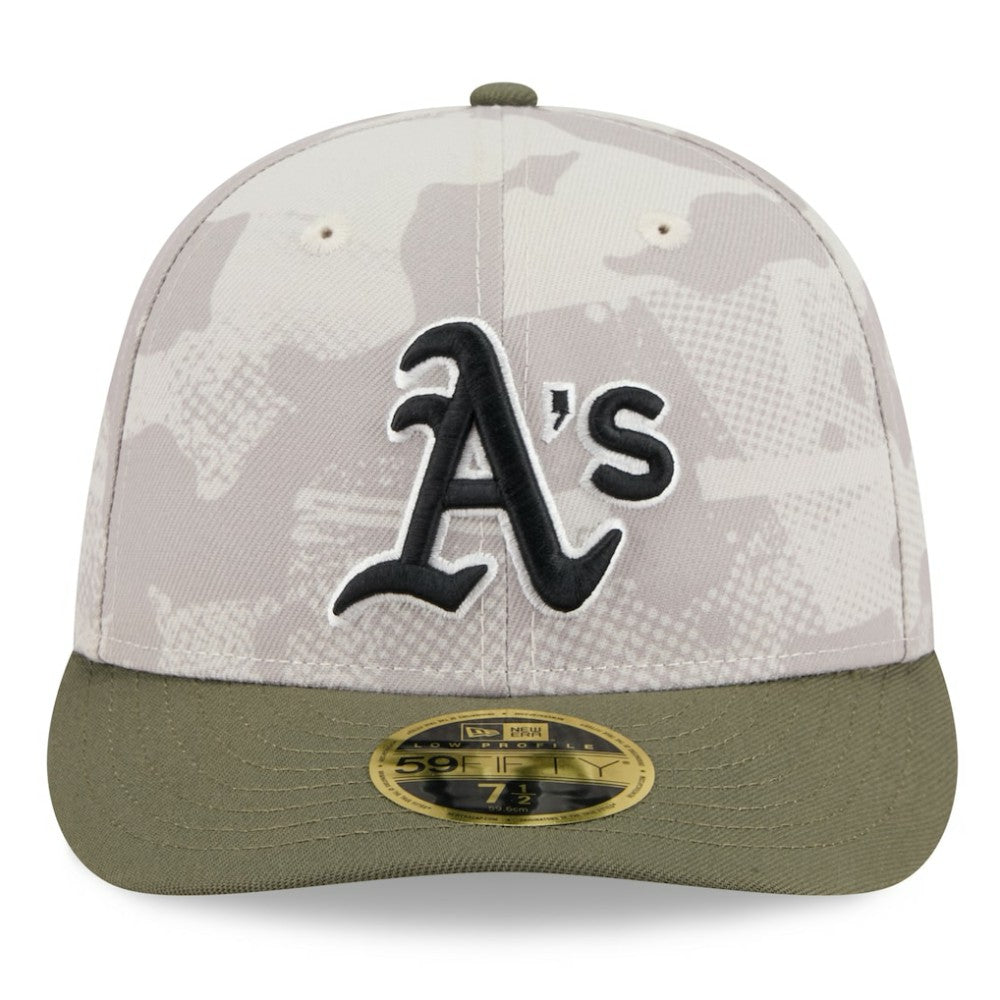 Athletics New Era 2025 Armed Forces Day Low Profile 59FIFTY Fitted Hat | MLB Near me