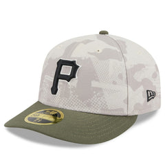 Pittsburgh Pirates New Era 2025 Armed Forces Day Low Profile 59FIFTY Fitted Hat | MLB For sale