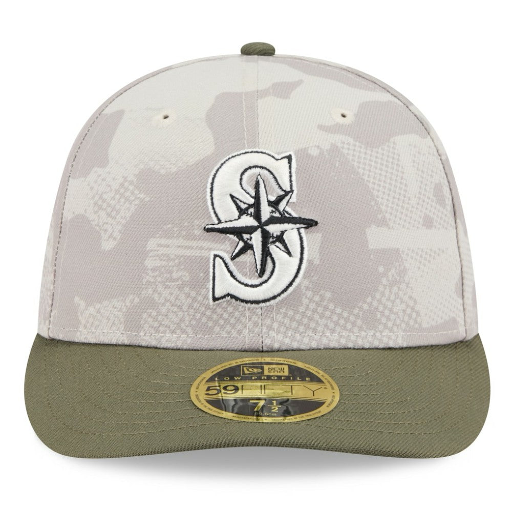 Seattle Mariners New Era 2025 Armed Forces Day Low Profile 59FIFTY Fitted Hat | MLB Sale