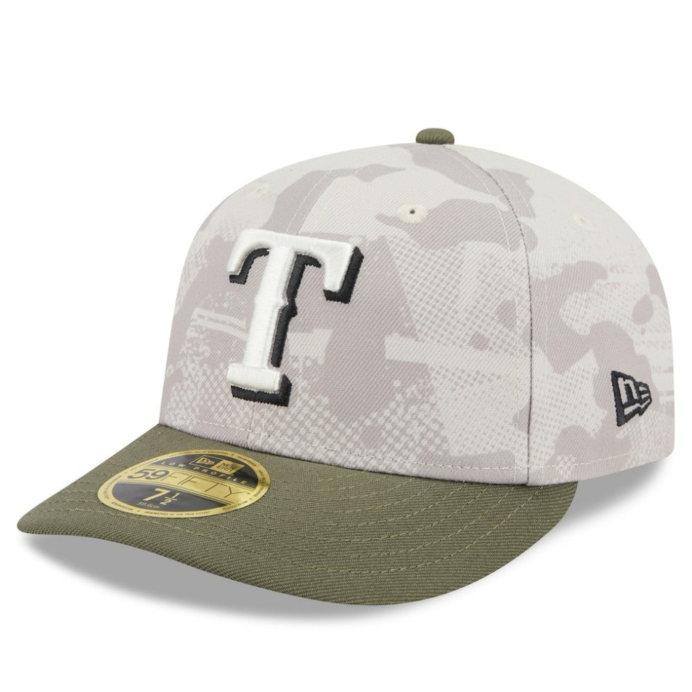 Texas Rangers New Era 2025 Armed Forces Day Low Profile 59FIFTY Fitted Hat | MLB Sale