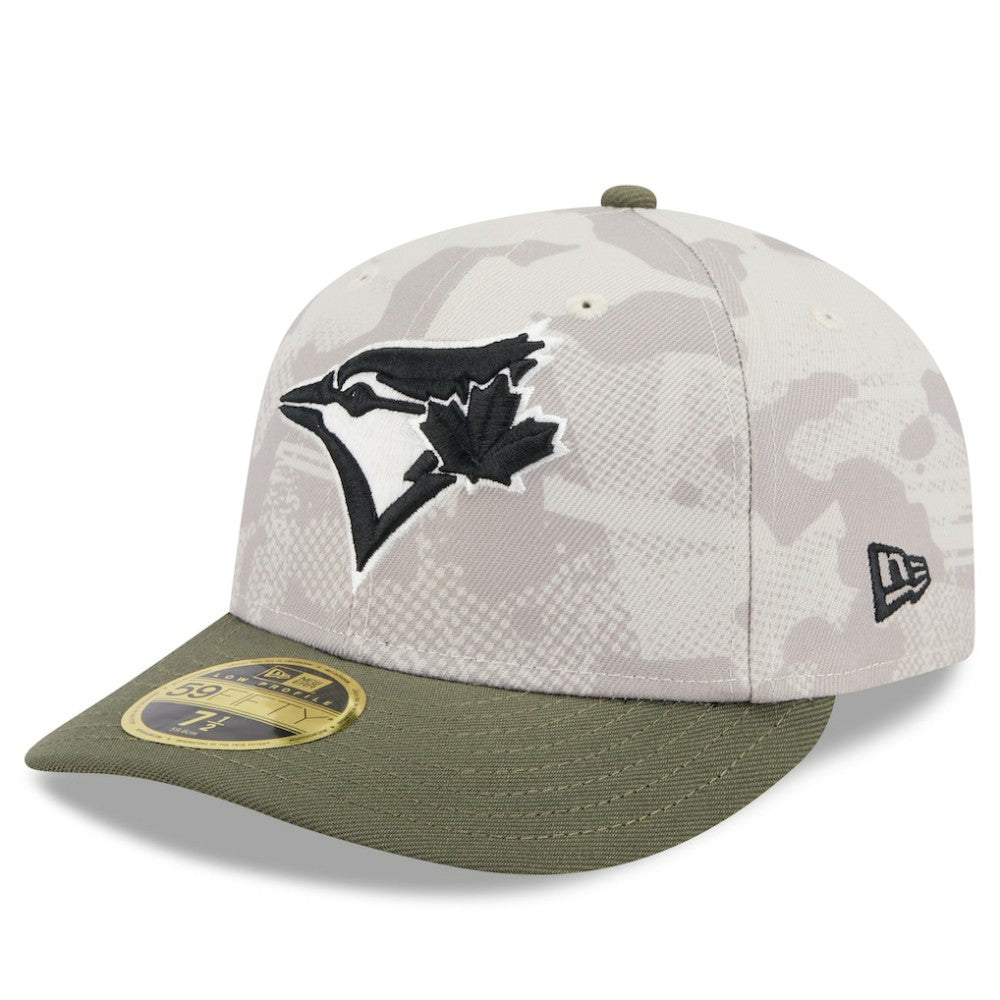 Toronto Blue Jays New Era 2025 Armed Forces Day Low Profile 59FIFTY Fitted Hat | MLB For sale