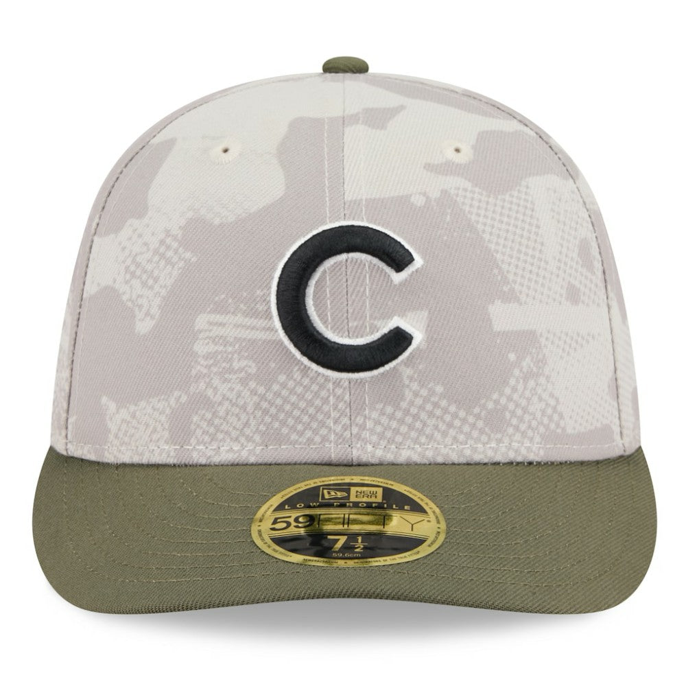 Chicago Cubs New Era 2025 Armed Forces Day Low Profile 59FIFTY Fitted Hat | MLB New
