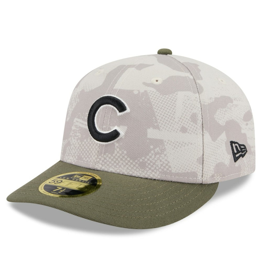 Chicago Cubs New Era 2025 Armed Forces Day Low Profile 59FIFTY Fitted Hat | MLB New