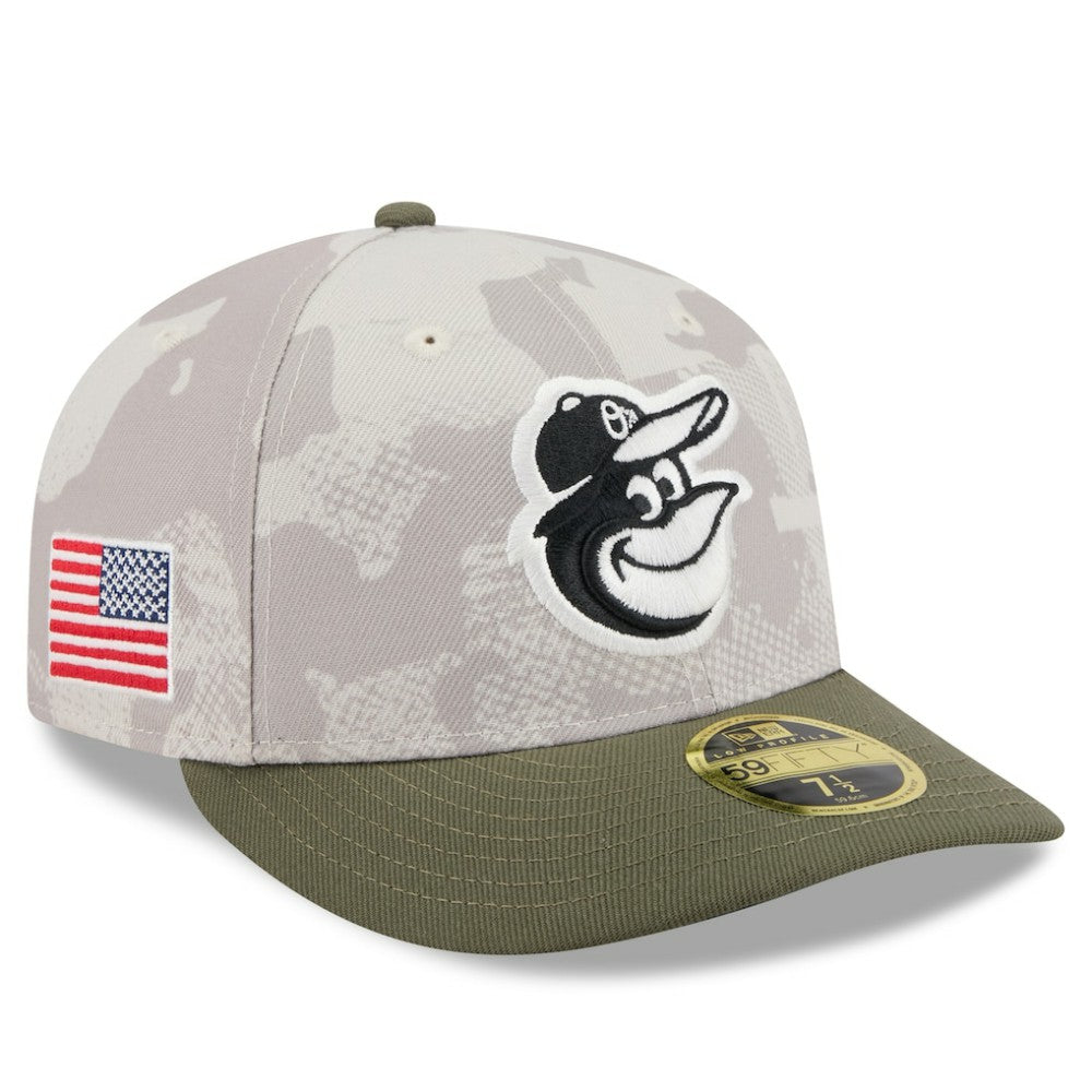 Baltimore Orioles New Era 2025 Armed Forces Day Low Profile 59FIFTY Fitted Hat | MLB Shop