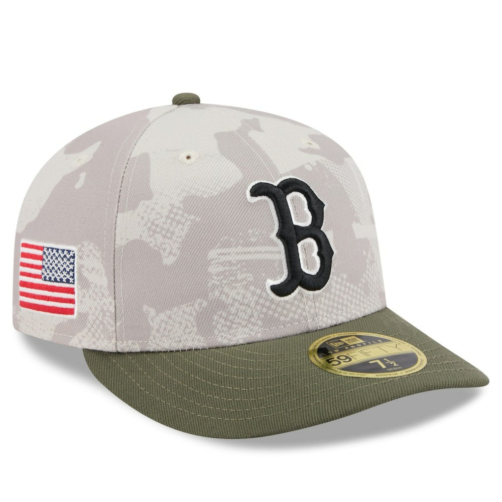 Boston Red Sox New Era 2025 Armed Forces Day Low Profile 59FIFTY Fitted Hat | MLB On Sale