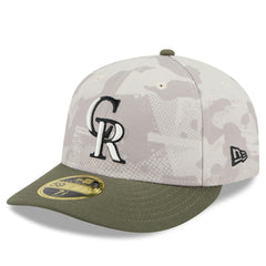 Colorado Rockies New Era 2025 Armed Forces Day Low Profile 59FIFTY Fitted Hat | MLB Outlet