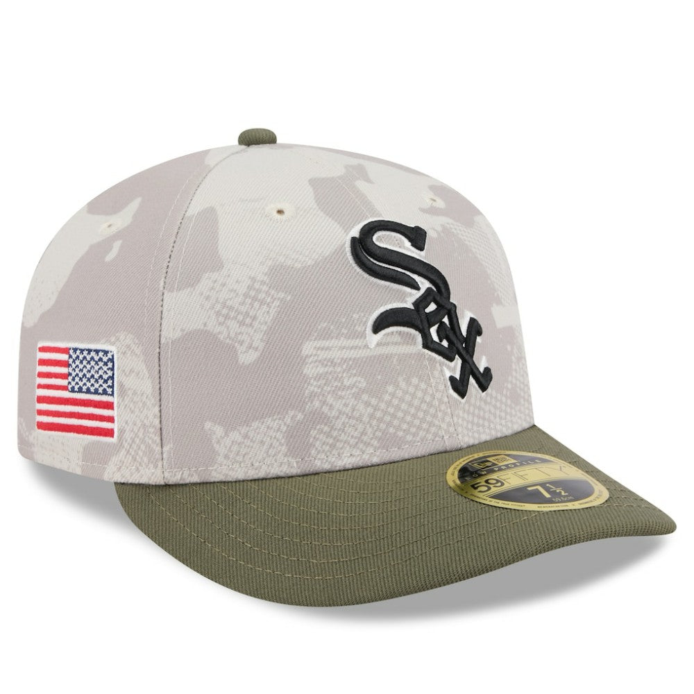 Chicago White Sox New Era 2025 Armed Forces Day Low Profile 59FIFTY Fitted Hat | MLB Near me