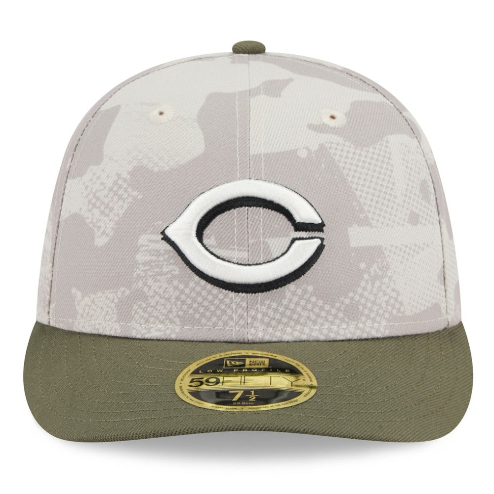 Cincinnati Reds New Era 2025 Armed Forces Day Low Profile 59FIFTY Fitted Hat | MLB Outlet