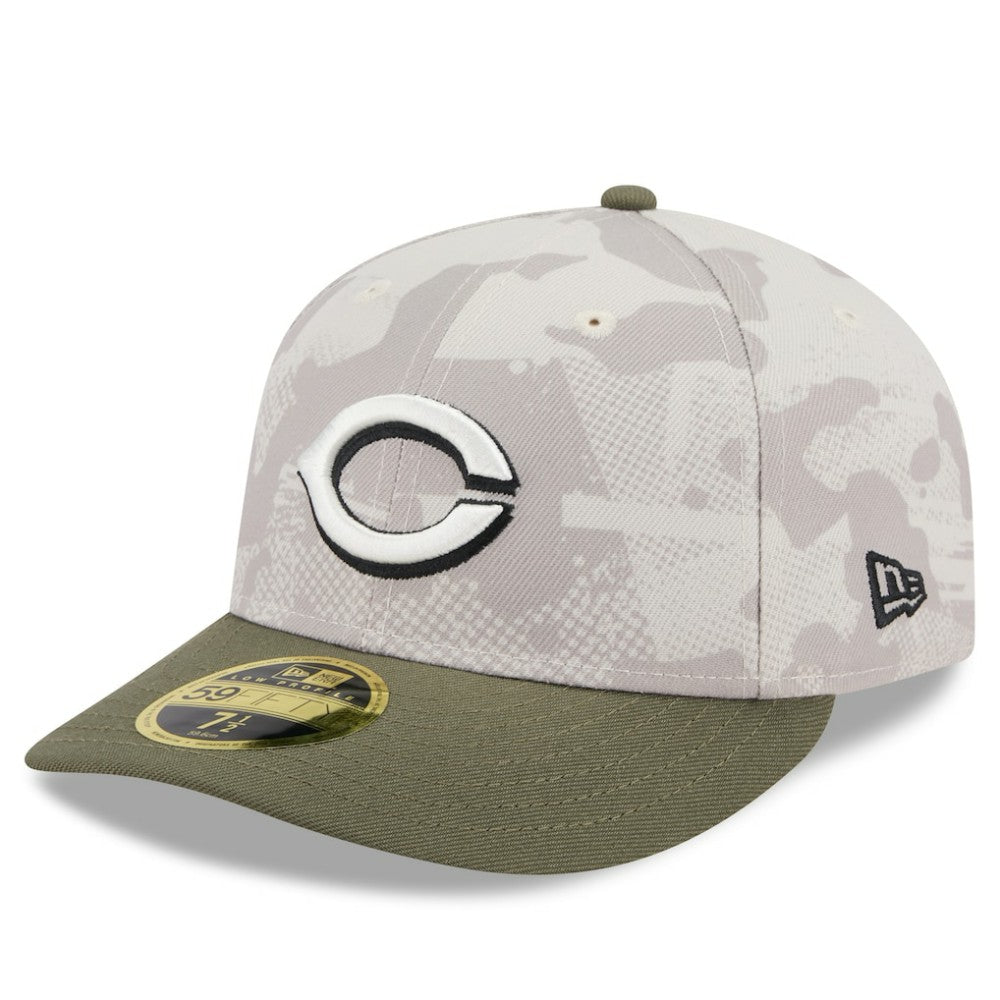 Cincinnati Reds New Era 2025 Armed Forces Day Low Profile 59FIFTY Fitted Hat | MLB Outlet