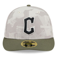 Cleveland Guardians New Era 2025 Armed Forces Day Low Profile 59FIFTY Fitted Hat | MLB For sale