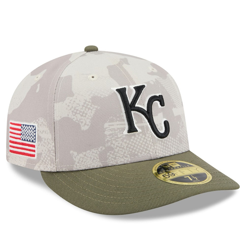 Kansas City Royals New Era 2025 Armed Forces Day Low Profile 59FIFTY Fitted Hat | MLB Near me
