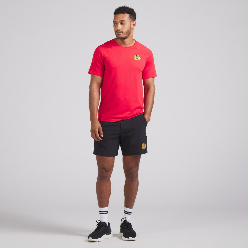 Chicago Blackhawks lululemon Metal Vent Tech Short-Sleeve Shirt For Sale