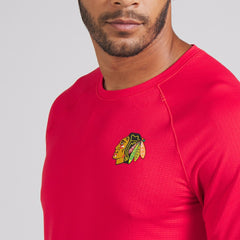 Chicago Blackhawks lululemon Metal Vent Tech Short-Sleeve Shirt For Sale