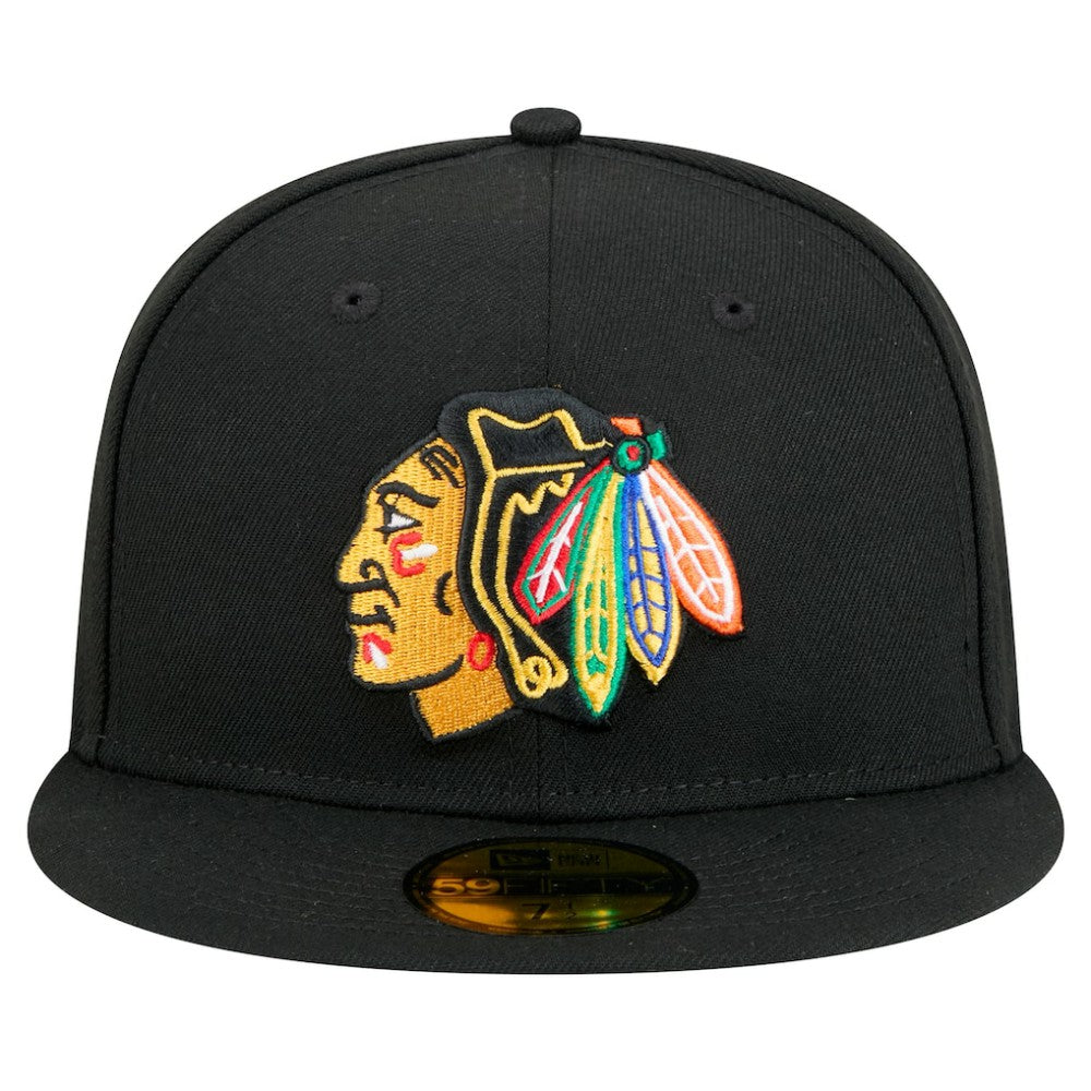 Chicago Blackhawks New Era Core 59FIFTY Fitted Hat On Sale