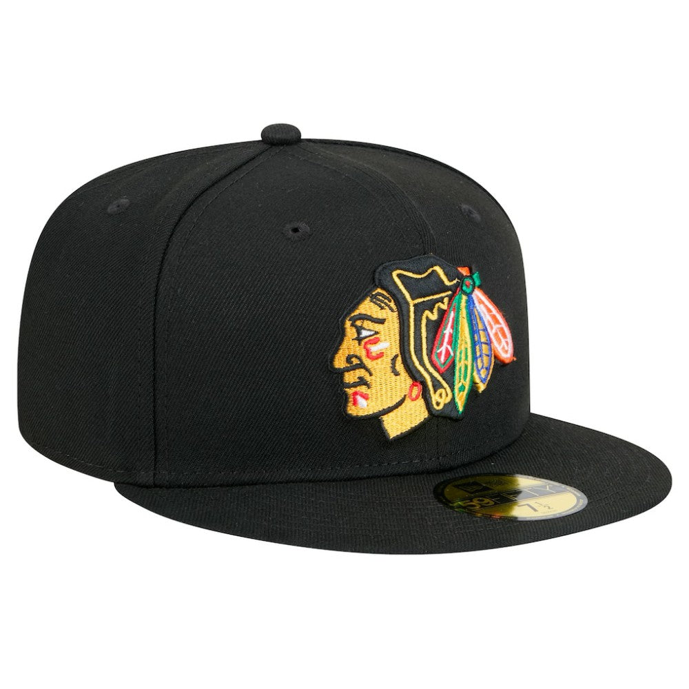 Chicago Blackhawks New Era Core 59FIFTY Fitted Hat On Sale