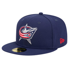 Columbus Blue Jackets New Era Core 59FIFTY Fitted Hat On Sale