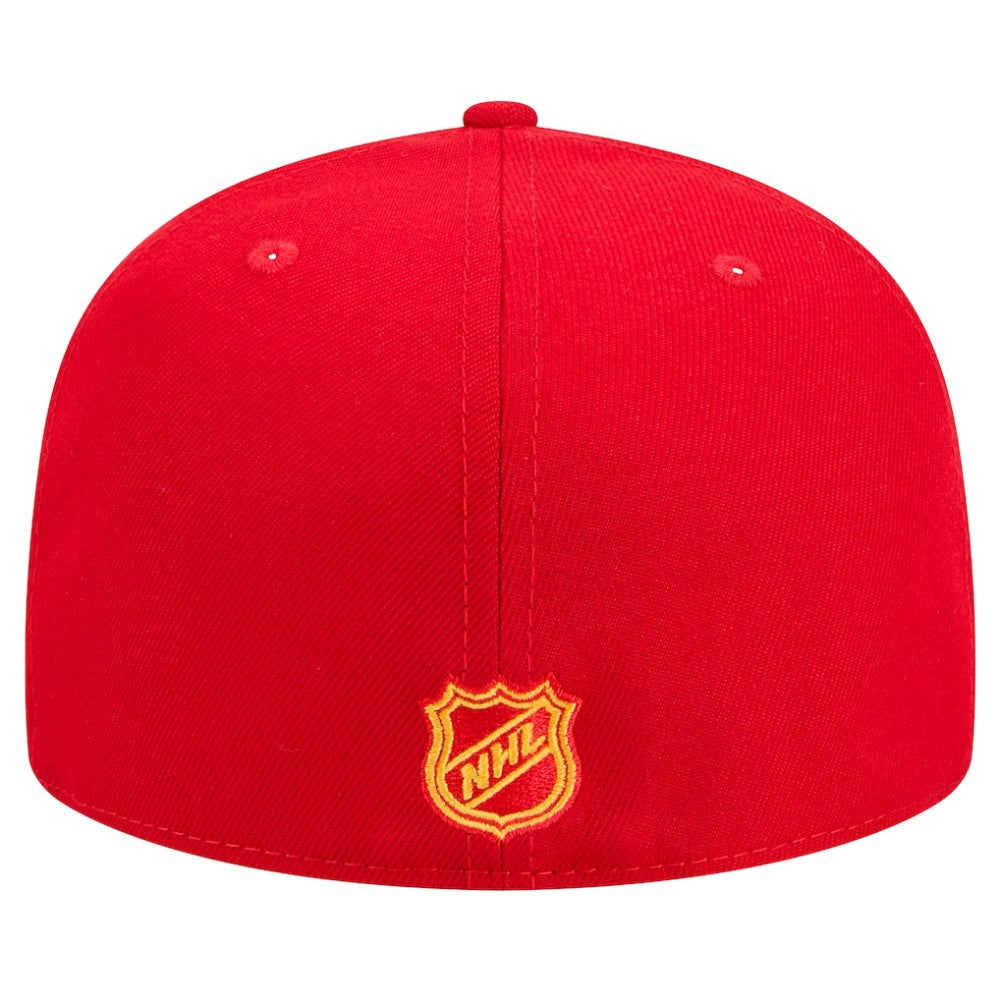 Calgary Flames New Era Core 59FIFTY Fitted Hat Outlet