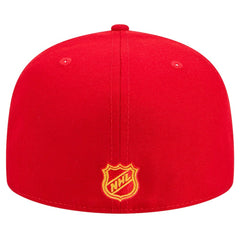 Calgary Flames New Era Core 59FIFTY Fitted Hat Outlet