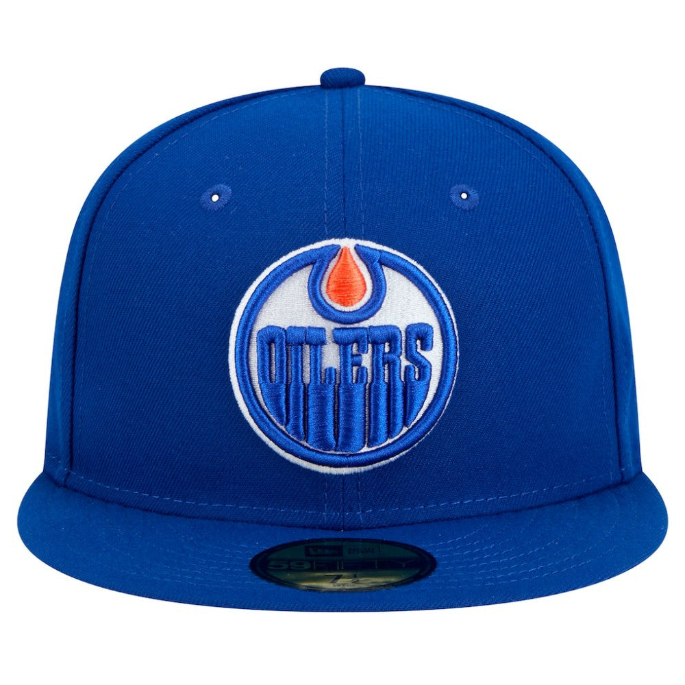 Edmonton Oilers New Era Core 59FIFTY Fitted Hat Discount