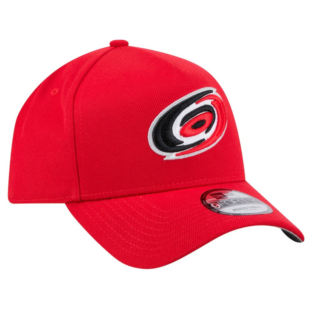 Carolina Hurricanes New Era Core A-Frame 9FORTY Adjustable Hat On Sale