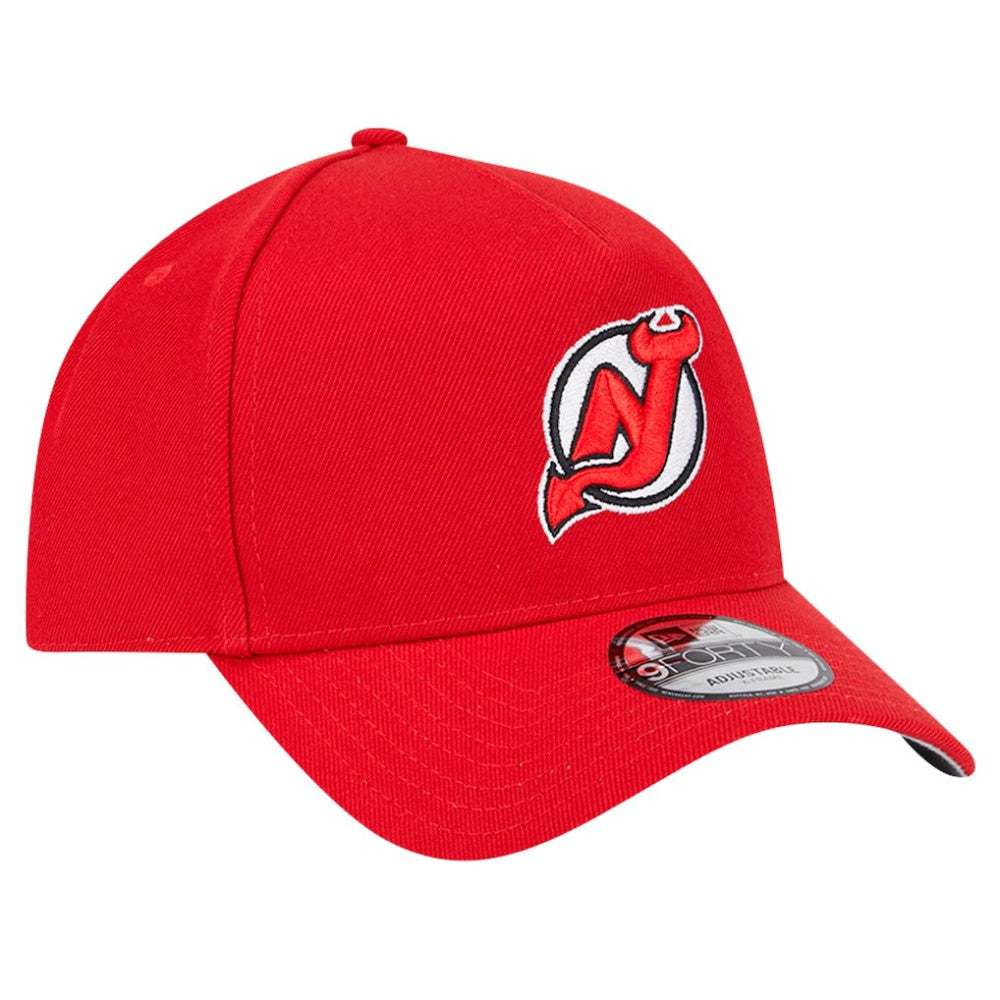 New Jersey Devils New Era Core A-Frame 9FORTY Adjustable Hat Outlet