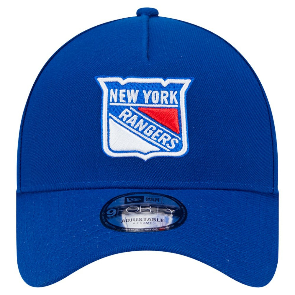 New York Rangers New Era Core A-Frame 9FORTY Adjustable Hat On Sale