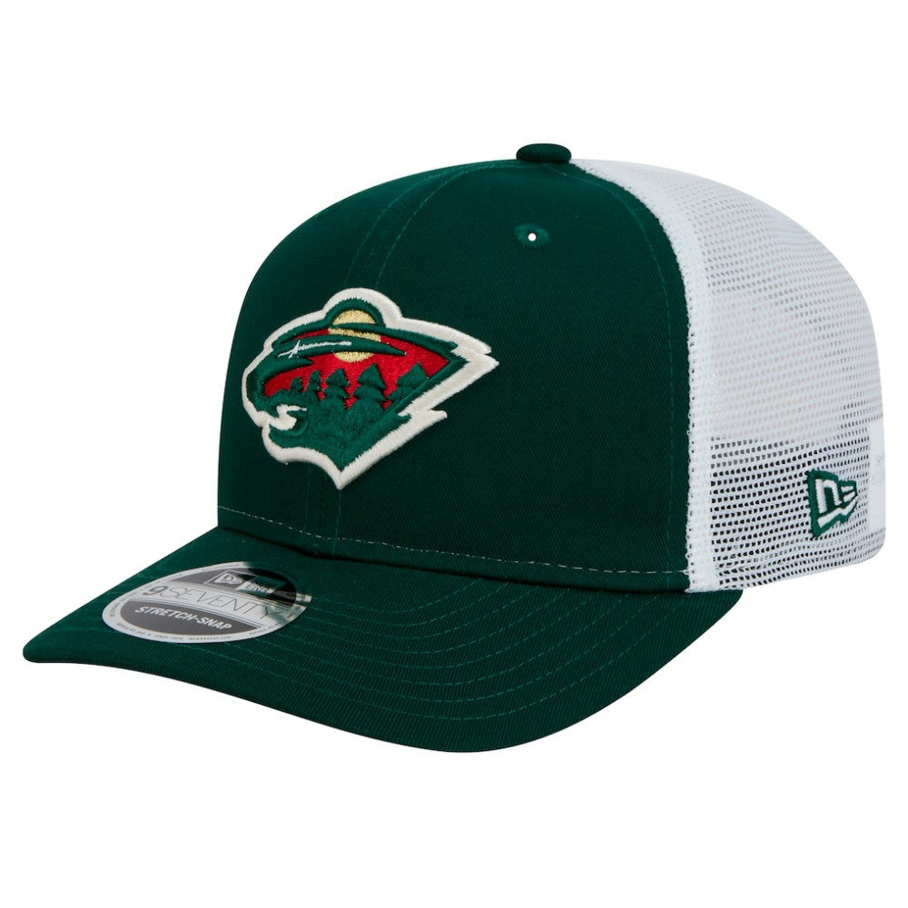 Minnesota Wild New Era Core Trucker 9SEVENTY Stretch-Snap Hat On Sale