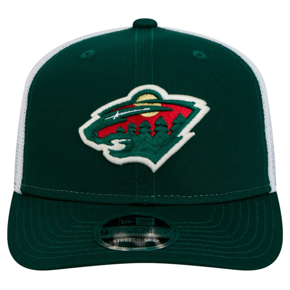 Minnesota Wild New Era Core Trucker 9SEVENTY Stretch-Snap Hat On Sale