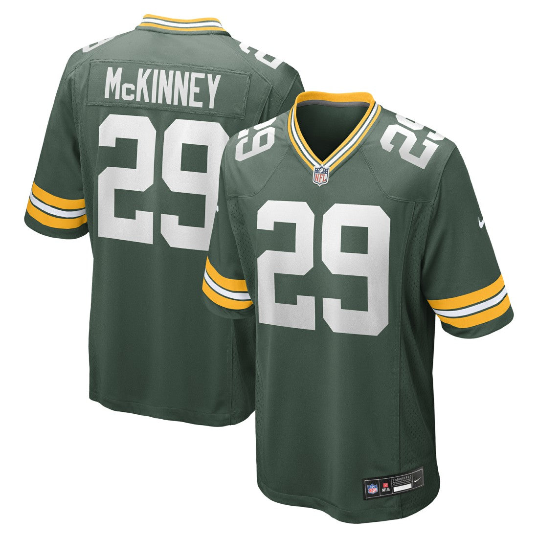 Green Bay Packers Nike Xavier McKinney  Team Game Jersey