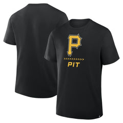 Pittsburgh Pirates Fanatics Clubhouse Legacy Side Swipe T-Shirt | MLB Discount