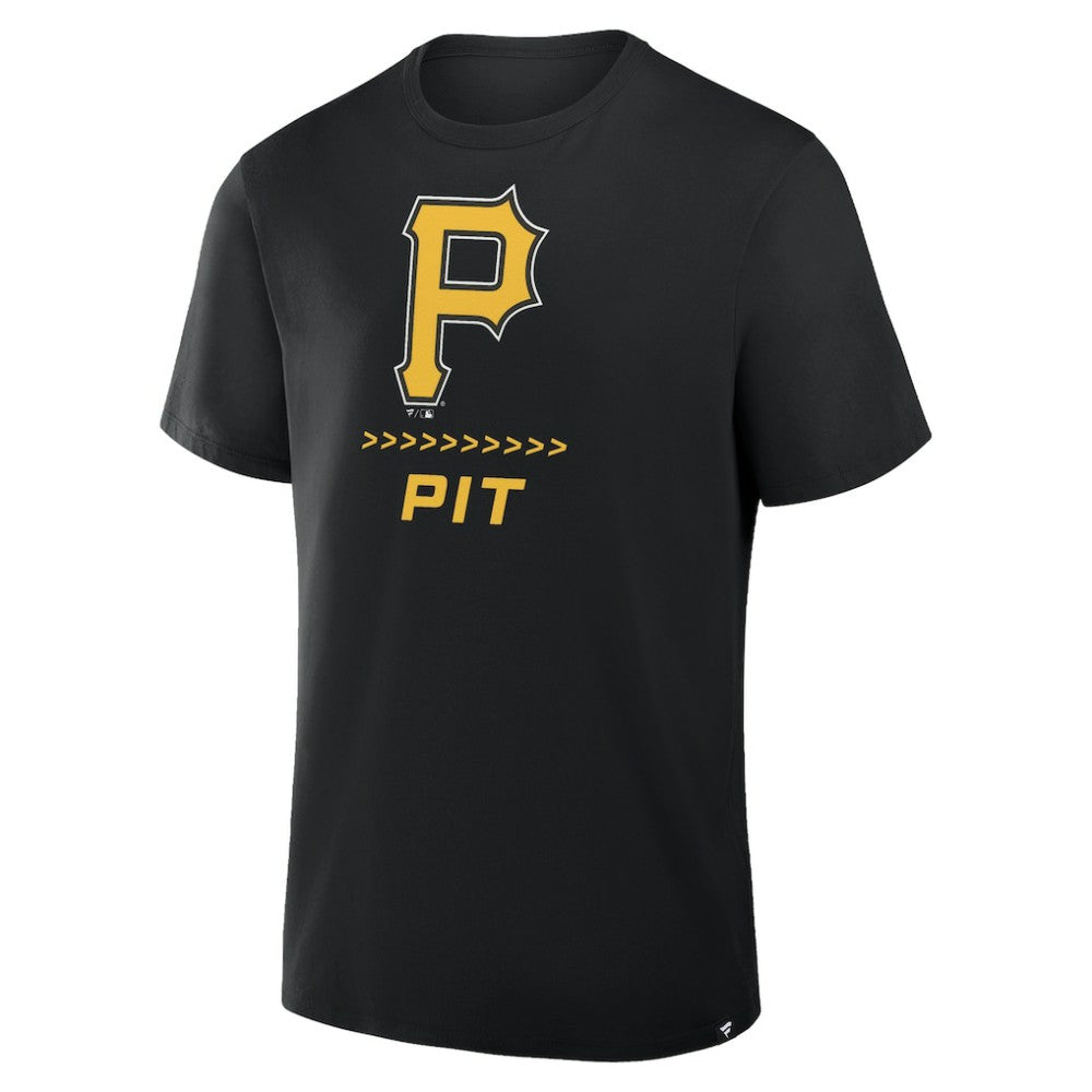 Pittsburgh Pirates Fanatics Clubhouse Legacy Side Swipe T-Shirt | MLB Discount