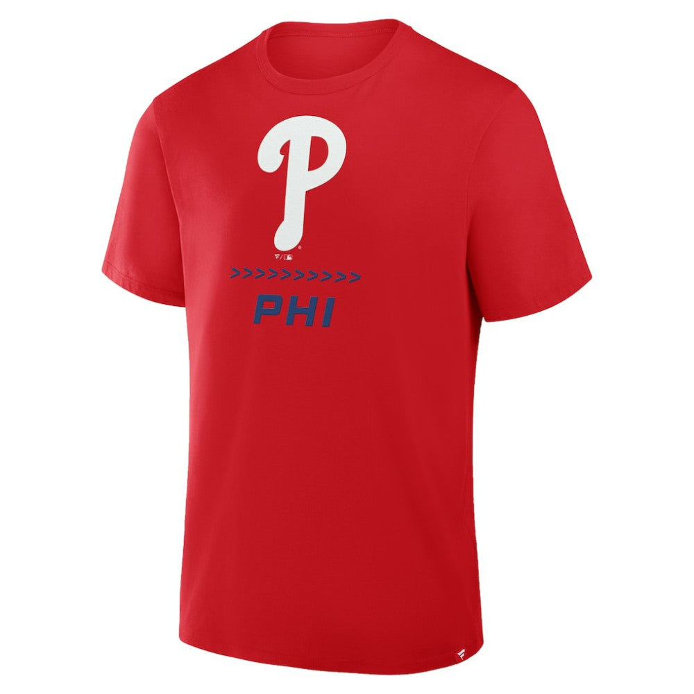 Philadelphia Phillies Fanatics Clubhouse Legacy Side Swipe T-Shirt | MLB For sale