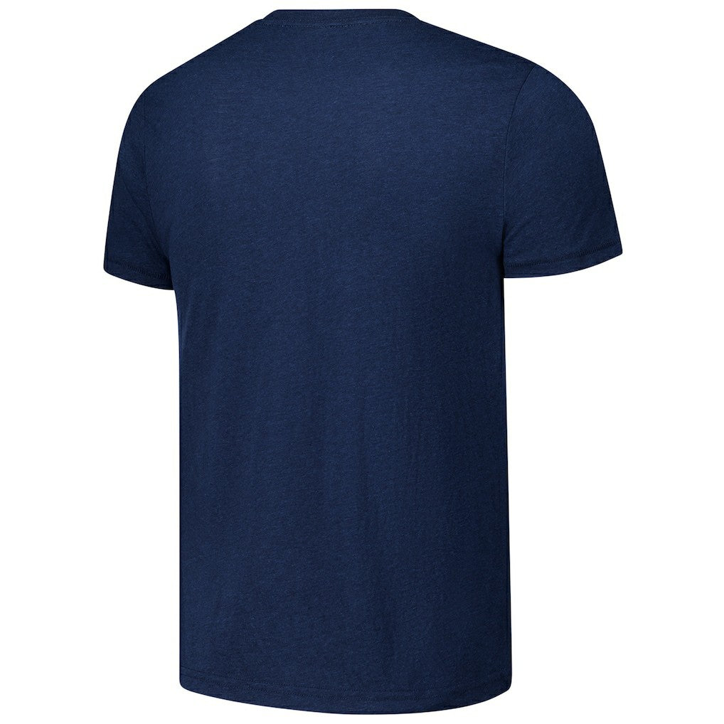 Chicago Bears  Homage Unisex Ruffle Some Feathers Tri-Blend T-Shirt