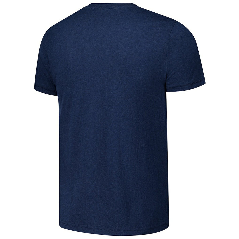 Chicago Bears  Homage Unisex Ruffle Some Feathers Tri-Blend T-Shirt