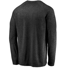 Green Bay Packers Fanatics Iconic Striated Dark Logo Raglan Long Sleeve T-Shirt