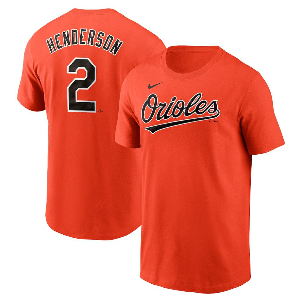 Gunnar Henderson Baltimore Orioles Nike Fuse Name & Number T-Shirt | MLB US