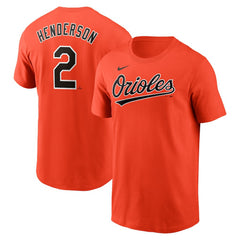 Gunnar Henderson Baltimore Orioles Nike Fuse Name & Number T-Shirt | MLB US